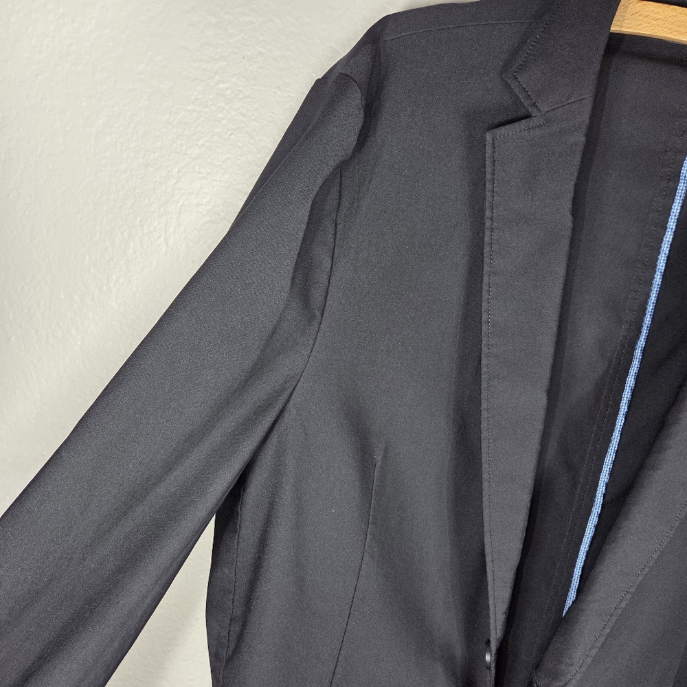 Haggar Blazer Smart Wash Highland Blazer Stretch Modern Fit Jacket XL (48/50) - Picture 5 of 16